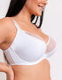 Curvy Kate Moody Bloom Balcony Bra White