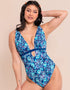 Curvy Kate Mykonos Reversible Non-Wired Multiway Swimsuit Blue Print