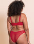 Curvy Kate Pucker Up Deep Plunge Bra Lipstick Red