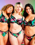 Curvy Kate Reality Check Balcony Bra Print Mix