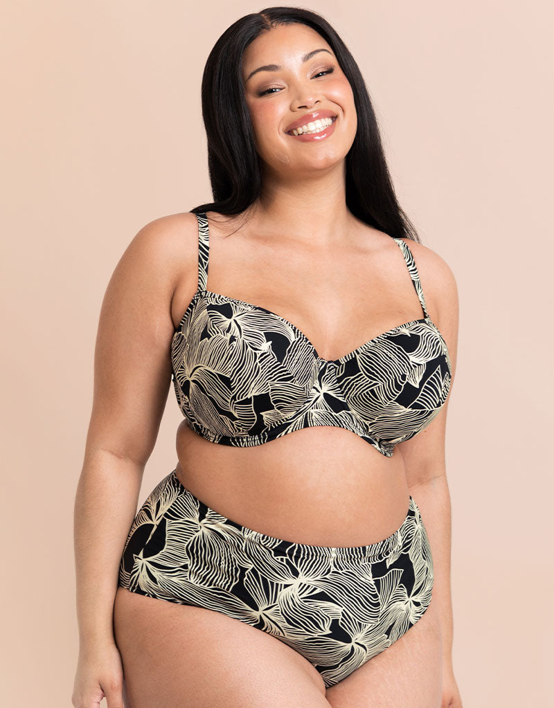 Ripple Reef Padded Balcony Bikini Top