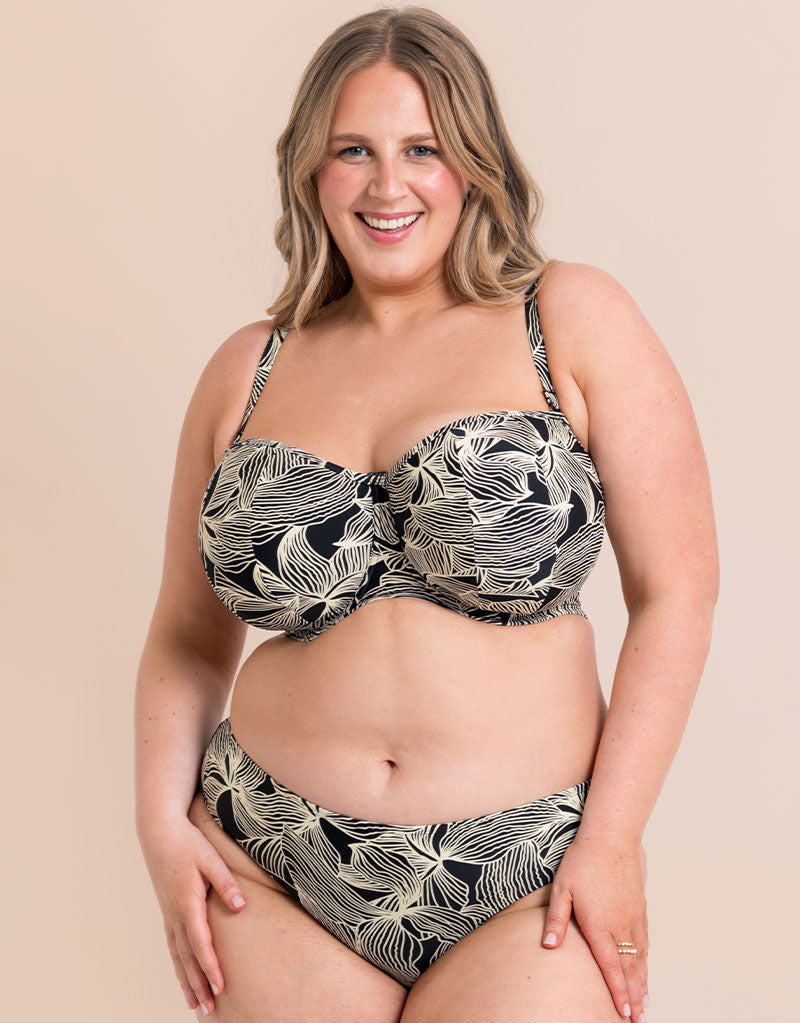Ripple Reef Bandeau Bikini Top