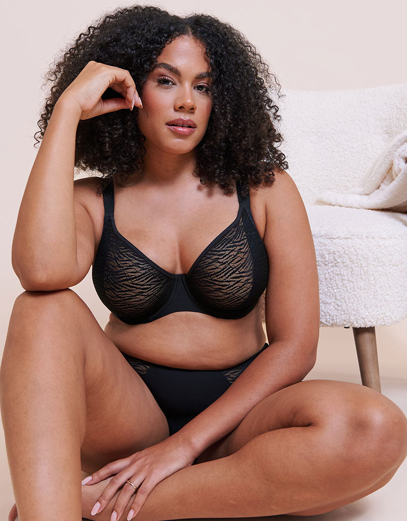 Smoothie Lace Moulded Balcony Bra