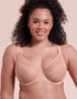 Curvy Kate Smoothie Lace Moulded Balcony Bra Latte