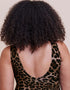 Curvy Kate Smoothie Support Stretch Body Leopard Print