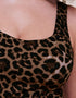 Curvy Kate Smoothie Support Stretch Body Leopard Print
