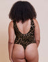 Curvy Kate Smoothie Support Stretch Body Leopard Print
