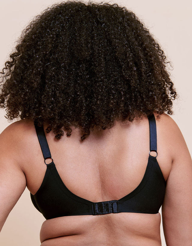 Curvy Kate Smoothie Spacer Moulded T-Shirt Plunge Bra Black