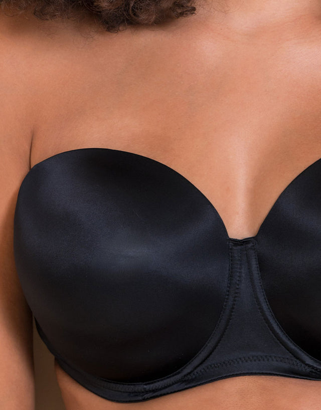 Curvy Kate Smoothie Moulded Strapless Multiway Bra Black