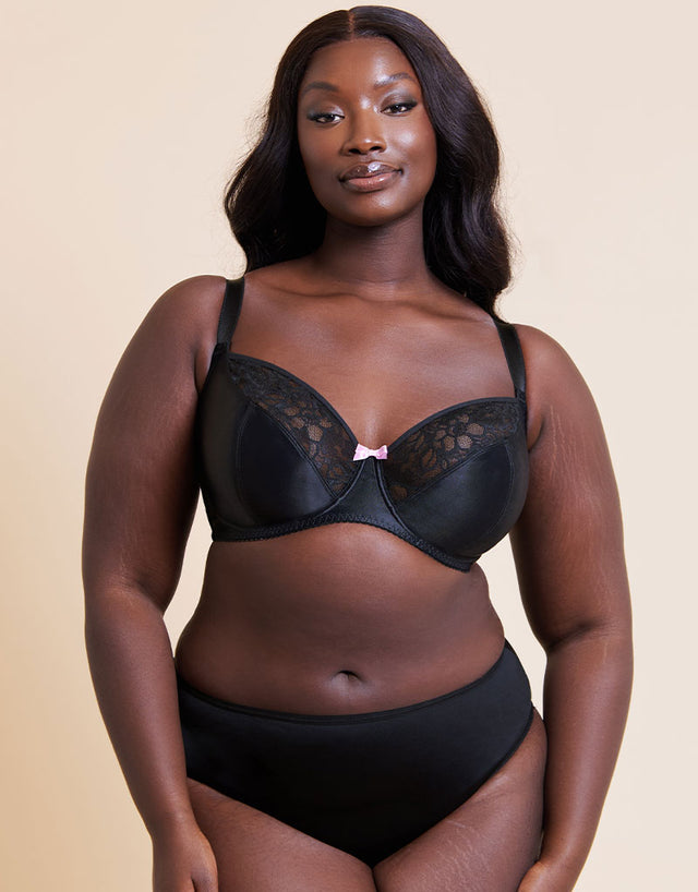 Curvy Kate Spellbound Balcony Bra Black