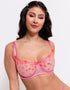 Curvy Kate Strawberry Crush Balcony Bra Pink Multi