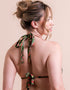 Curvy Kate Sunset Palm String Bikini Top Palm Print