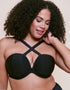 Curvy Kate Superhero Multiway Padded Plunge Bra Black
