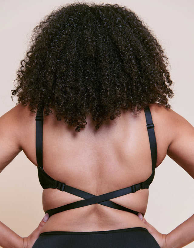Curvy Kate Superhero Multiway Padded Plunge Bra Black