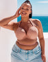 Curvy Kate Superhero Multiway Padded Plunge Bra Latte