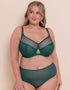 Curvy Kate Victory Side Support Balcony Bra Forest Green