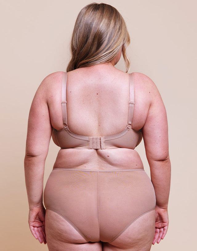 Curvy Kate Victory Side Support Balcony Bra Latte