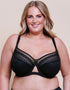 Curvy Kate Victory Nouveau Side Support Balcony Bra Black