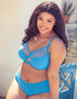 Curvy Kate Victory Polka Balcony Bra Blue