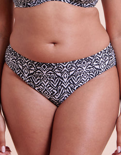 Curvy Kate Wild Horizon Bikini Brief Black Print