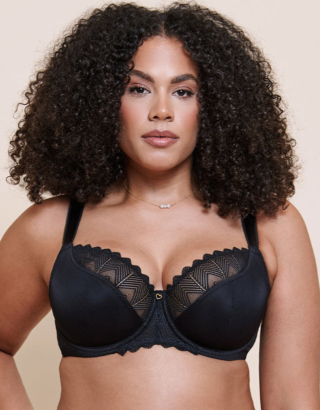 Curvy Kate Wild One Balcony Bra Black