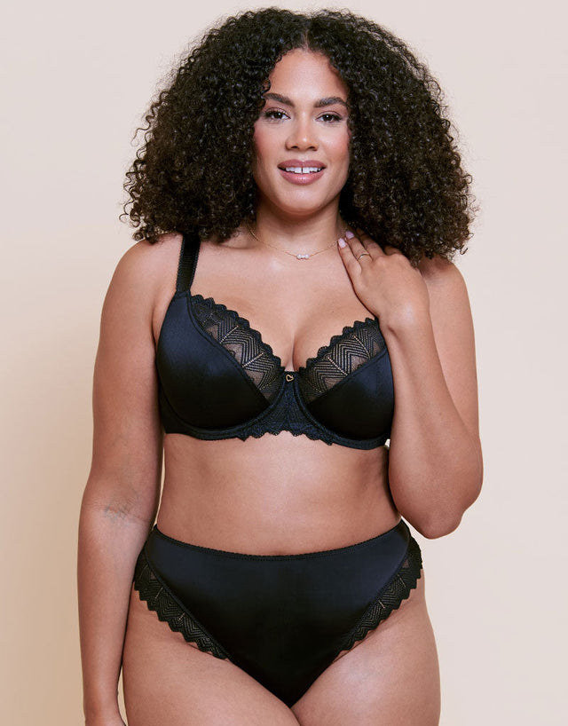 Curvy Kate Wild One Balcony Bra Black