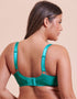 Curvy Kate Wild One Balcony Bra Teal Blue