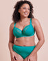 Curvy Kate Wild One Brazilian Brief Teal Blue