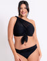 Curvy Kate Wrapsody Bandeau Bikini Top Black