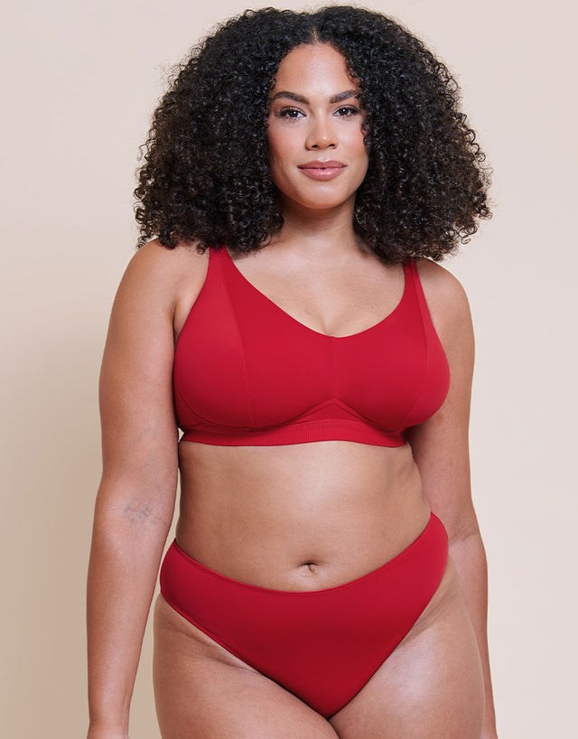 Curvy Kate Zen Brazilian Red