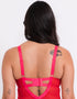 Curvy Kate Elementary Plunge Bodysuit Red/Pink