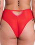Curvy Kate Elementary High Waist Brazilian Red/Pink