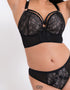 Curvy Kate Non-Stop Superplunge Longline Bra Black/Pink