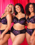 Curvy Kate WonderFully Full Cup Bra Black Floral