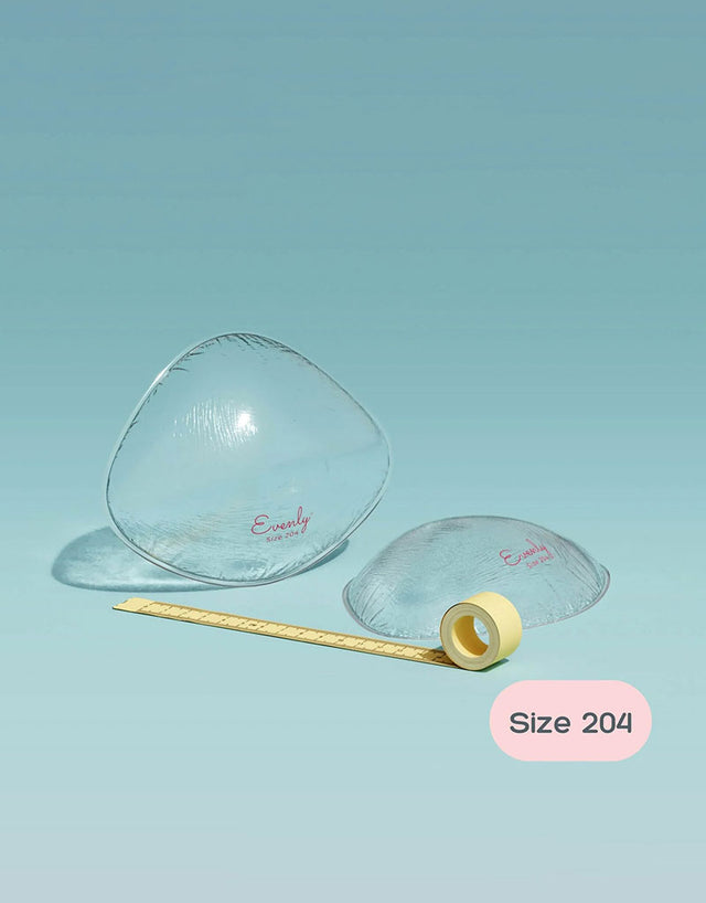 Evenly Bra Balancer Difference of 1-2 Cup Sizes Clear