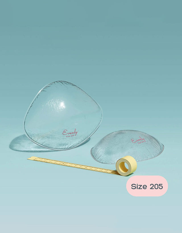 Evenly Bra Balancer Difference of 1-2 Cup Sizes Clear