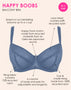 Curvy Kate Happy Boobs Balcony Bra Denim Blue