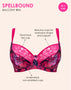 Curvy Kate Spellbound Balcony Bra Sangria Print