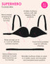 Curvy Kate Superhero Multiway Padded Plunge Bra Black