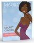 Magic Secret Fabric Nipple Covers x6 Pairs Mocha Brown