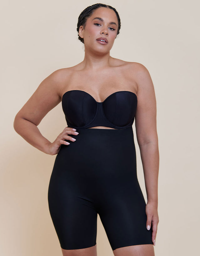 Magic Maxi Sexy Bermuda High Waist Firm Control Short Black