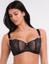 Scantilly Authority Balcony Bra Black