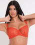 Scantilly Authority Balcony Bra Lava Red