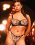 Scantilly Entwined Balcony Bra Black/Blush