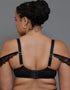 Scantilly Glamour Puss Superplunge Padded Plunge Bra Black
