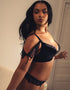 Scantilly Glamour Puss Superplunge Padded Plunge Bra Black