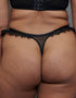 Scantilly Glamour Puss Thong Black
