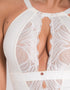 Scantilly Indulgence Stretch Lace Body Ivory