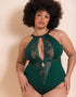 Scantilly Indulgence Multiway Stretch Lace Body Emerald