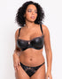 Scantilly Key to My Heart Bare Faced Brief Black